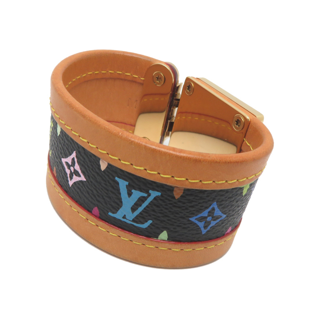 LOUIS VUITTON Brown Monogram Charm Bracelet - Picture 3 of 10